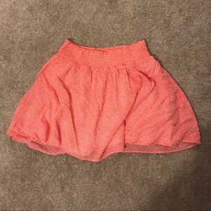Old Navy flower flowy mini skirt